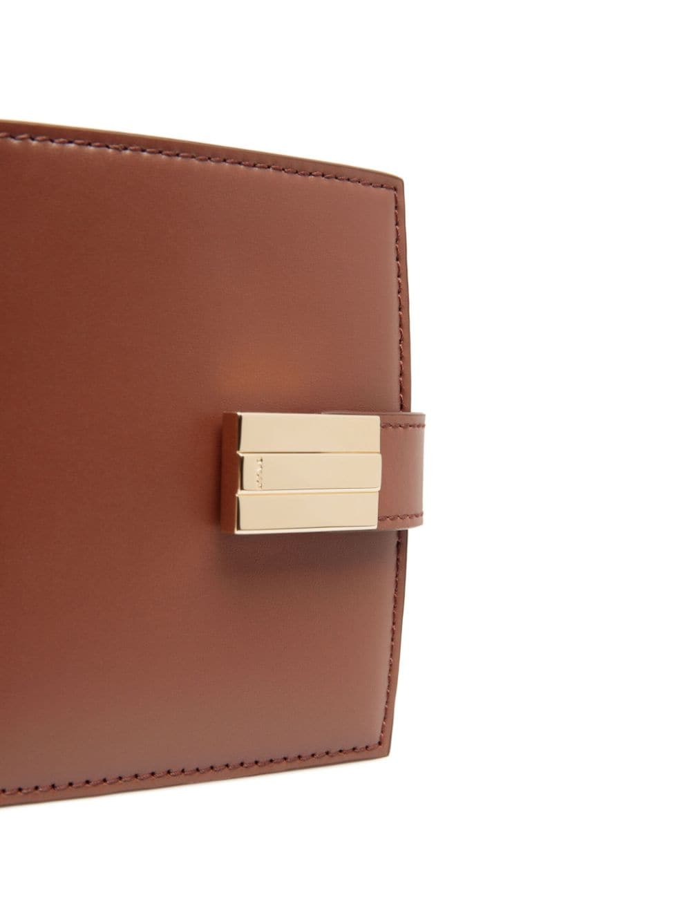 Shop Bally Ollam Wallet In Brown