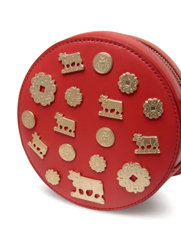 BALLYレザー 赤 ショルダーバッグ Bally レザー ショルダーバッグ | レッド | FARFETCH JP