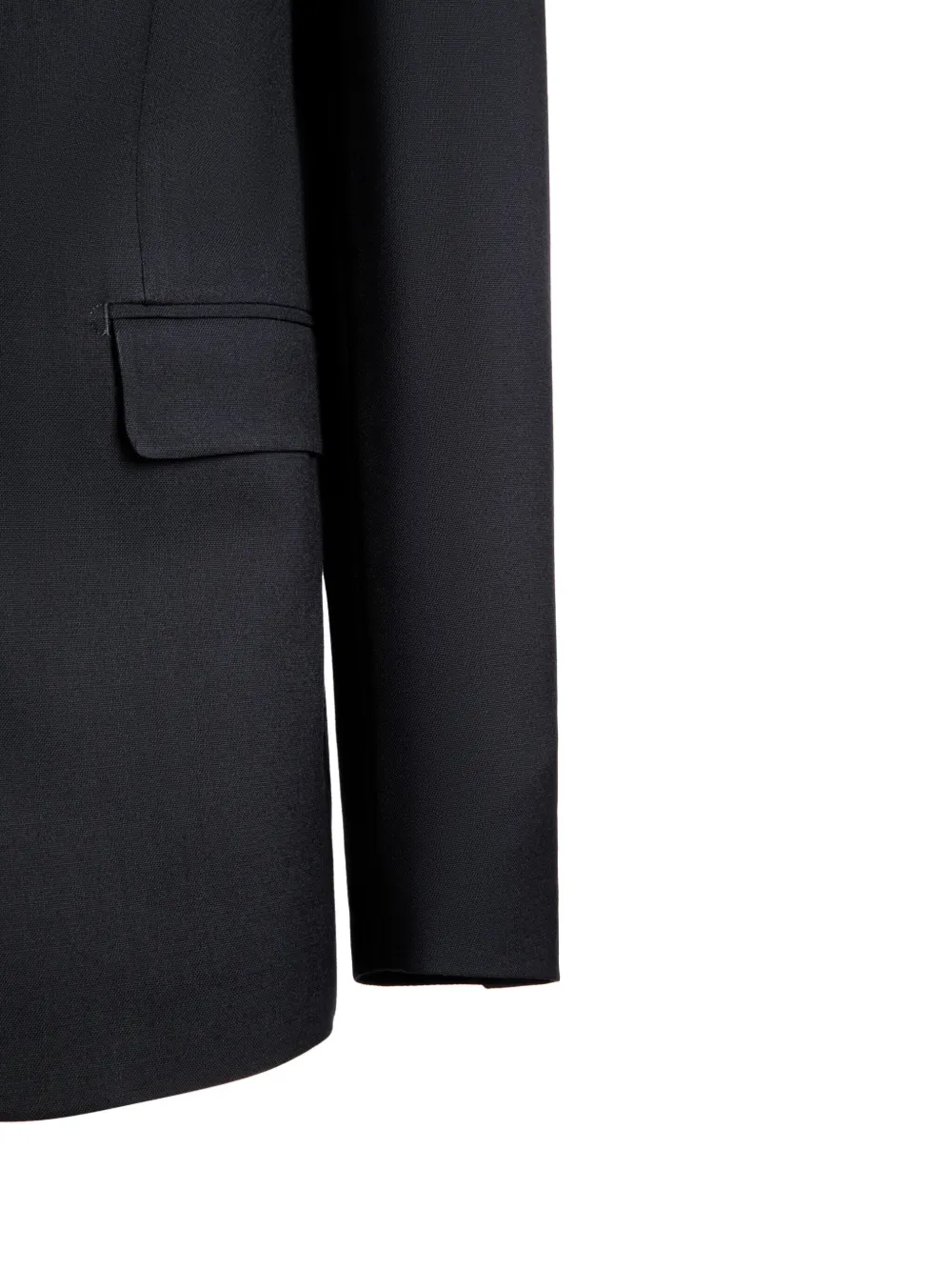 Bally Wollen blazer met enkele rij knopen Blauw
