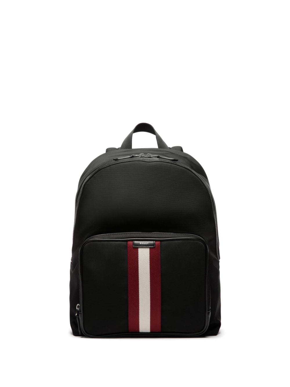 Bally Mavrick Leather Backpack In Black