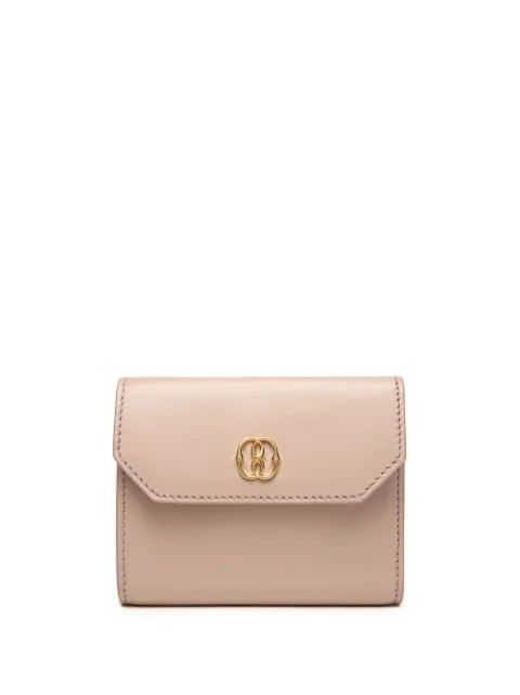 Bally logo-plaque leather wallet