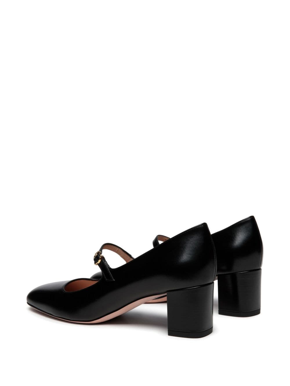 Shop Bally 50mm Leather Pumps In Black