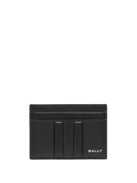 Bally logo-print leather cardholder