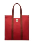 Bally logo-patch tote bag - Red