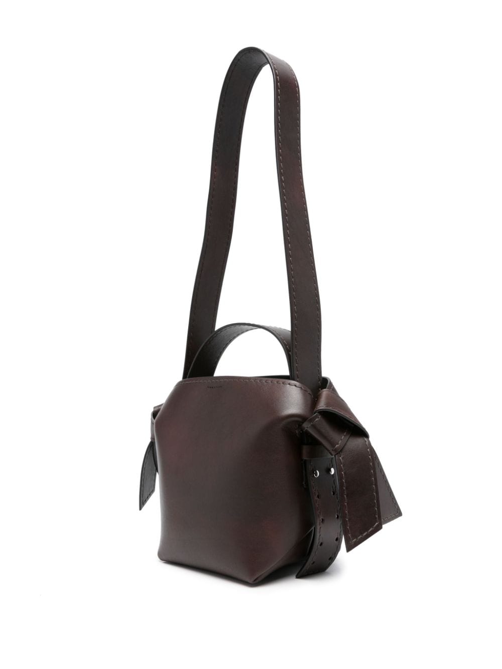 Acne Studios Musubi leren shopper Bruin