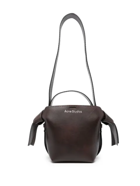 Acne Studios small Musubi leather tote bag