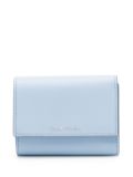 Acne Studios tri-fold leather wallet - Blue