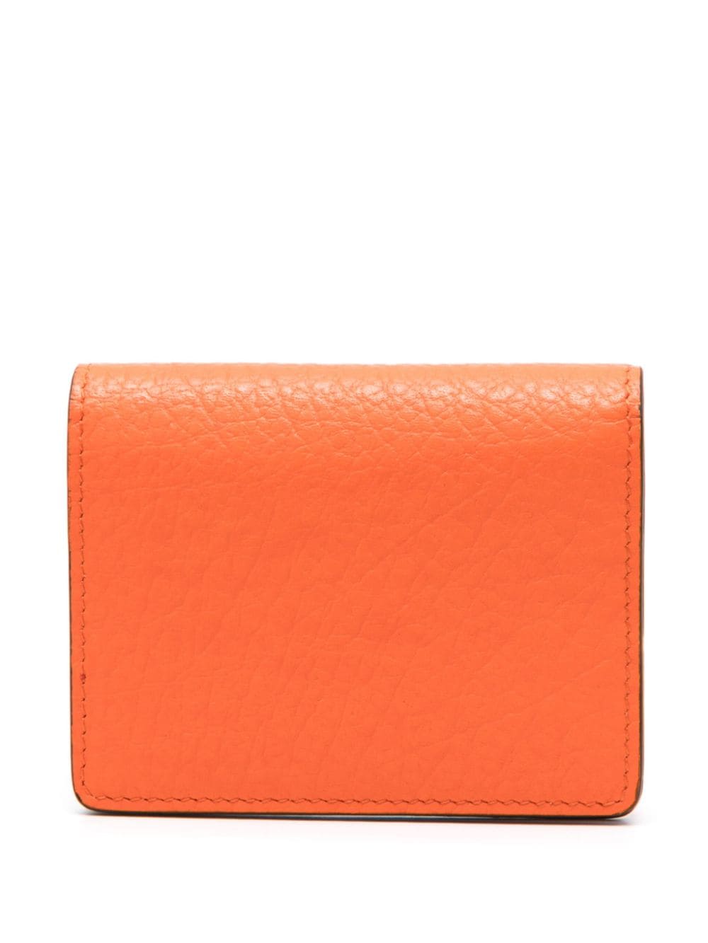 Acne Studios folded leather wallet - Oranje