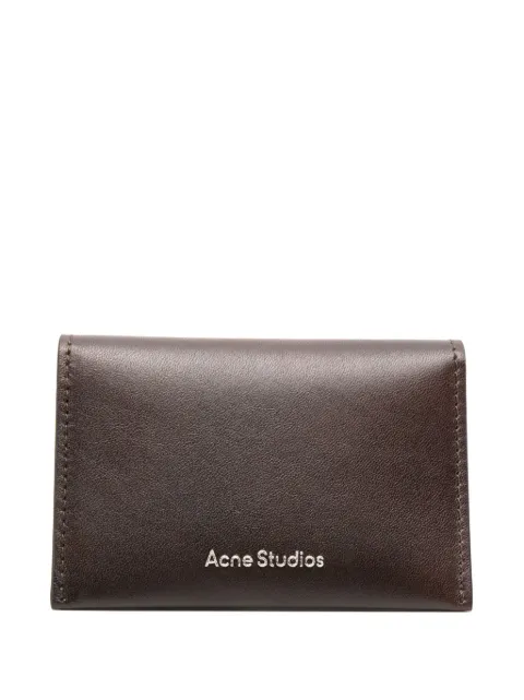 Acne Studios folded leather wallet