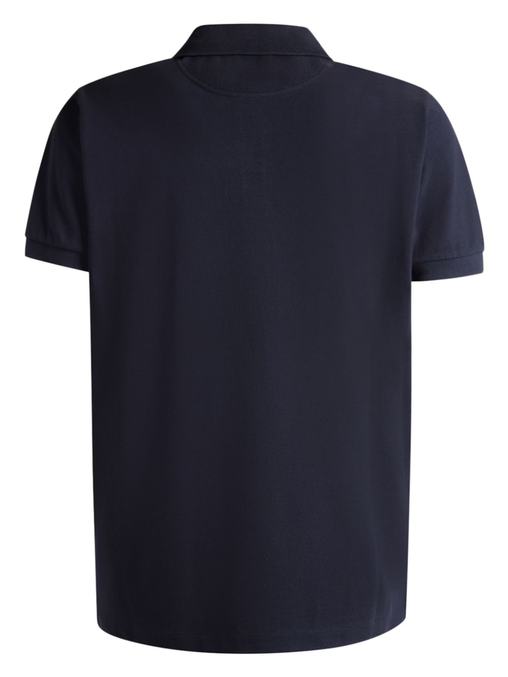 Shop Bally Logo-embroidered Polo Shirt In Blue