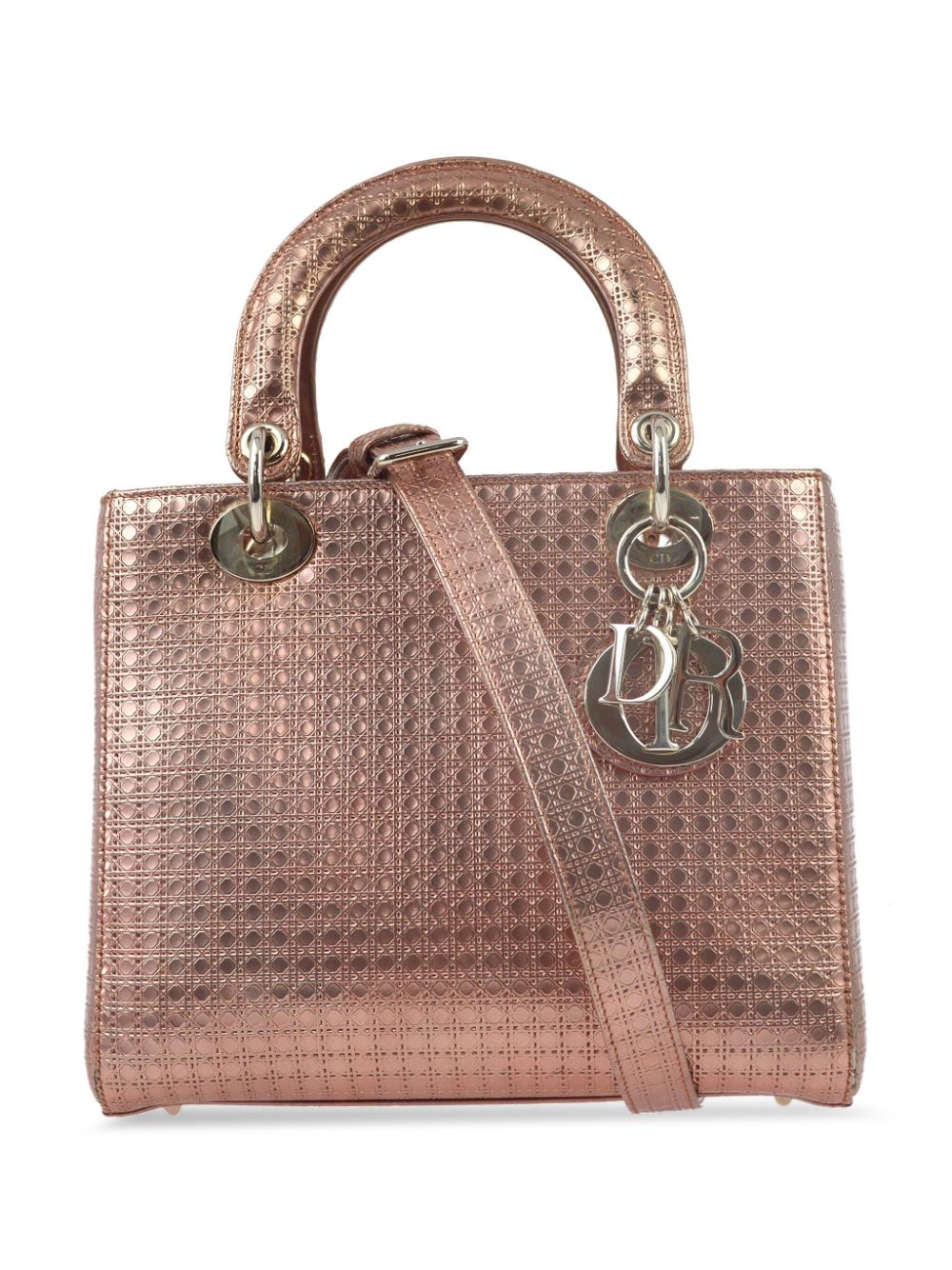 Christian Dior 2016 medium Cannage Lady Dior two-way handbag Women