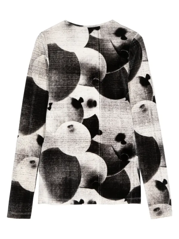 LOEWE - ロエベ　バルーンプリント　ベルベット　トップス Loewe Pre-Owned バルーンプリント Tシャツ | ブラック