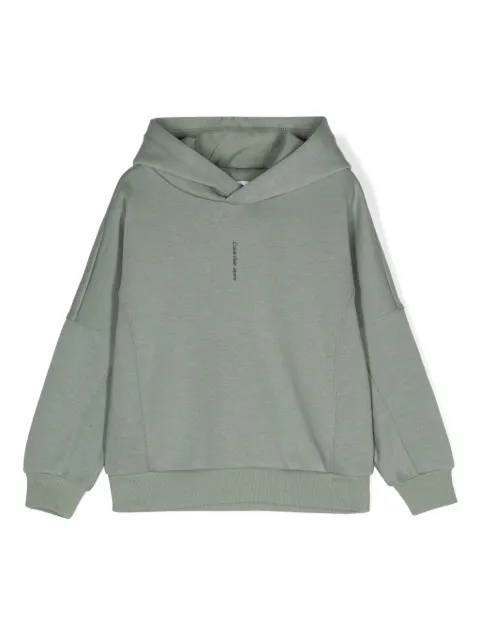 Calvin Klein Kids rubberised-logo sweatshirt