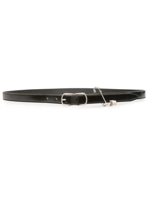 Bally leather belt