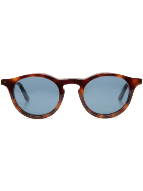 Lunettes de soleil à monture ronde - Bally - Modalova