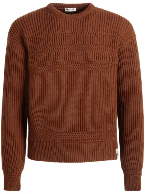Bally logo-patch jumper