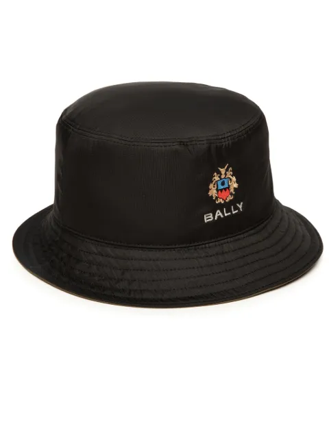 Bally logo-embroidered bucket hat