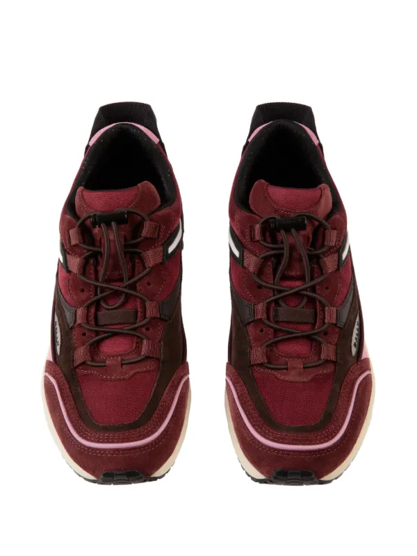 スニーカー BALLY 'ty' sneakers Red Bally Low Top Sneakers In Calf Leather In Red/white | ModeSens
