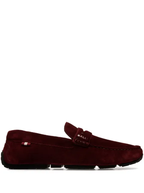 Bally Pilot Driver Loafer aus Wildleder