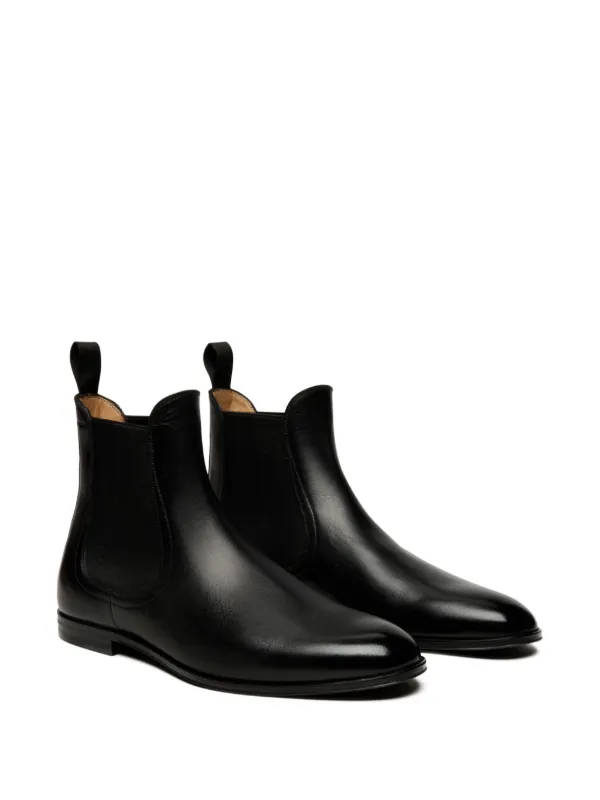 Bally Westminster Leather Boots Black FARFETCH CA