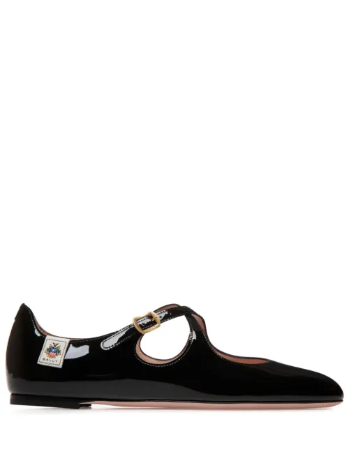 Ballerines en cuir verni - Bally - Modalova