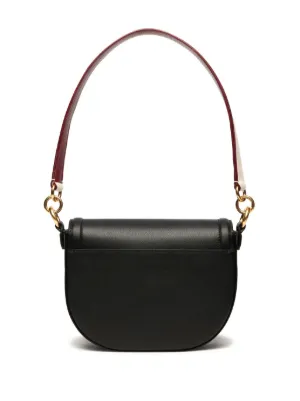 Bally Logo Grained Calf Leather Shoulder Bag【関税・送料込】 Bally logo-stamp Leather Shoulder Bag | Brown | FARFETCH SG