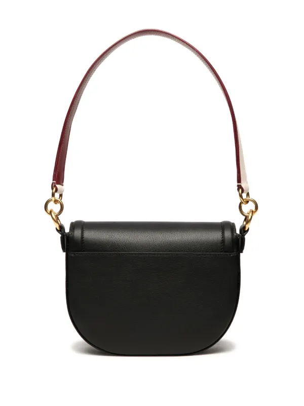 BALLY黒のレザーショルダーバッグ Bally レザーショルダーバッグ | ブラック | FARFETCH JP
