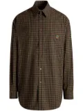 Bally check-pattern shirt - Pink