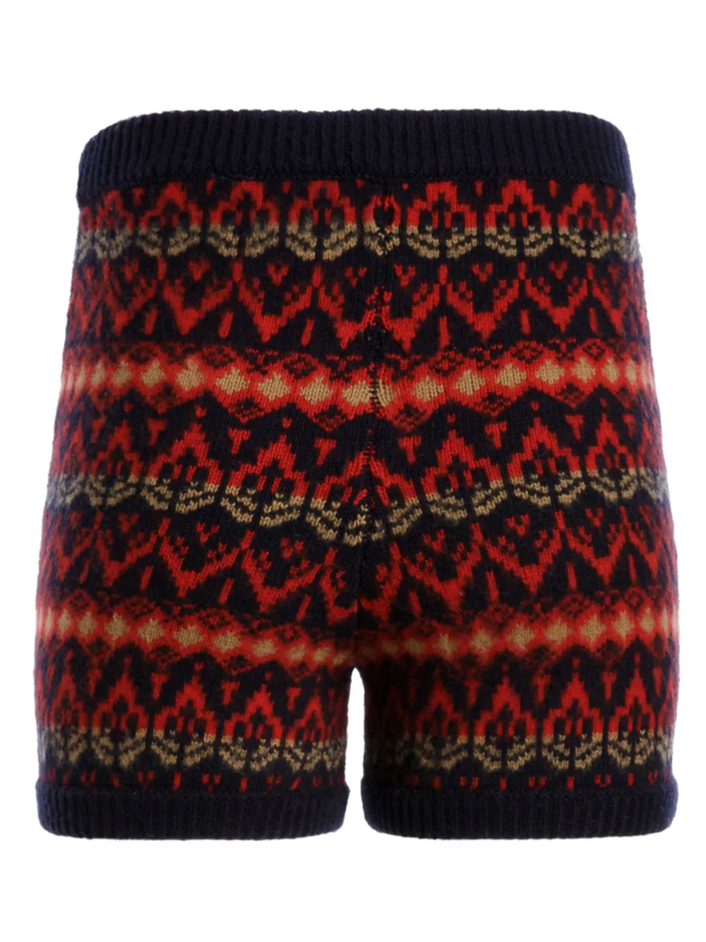 Bally patterned intarsia-knit wool shorts | Short Shorts | Image 2