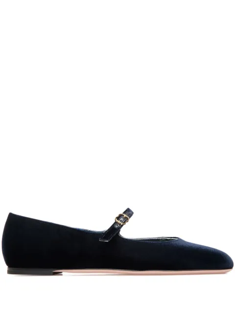 Bally Fluwelen ballerina's