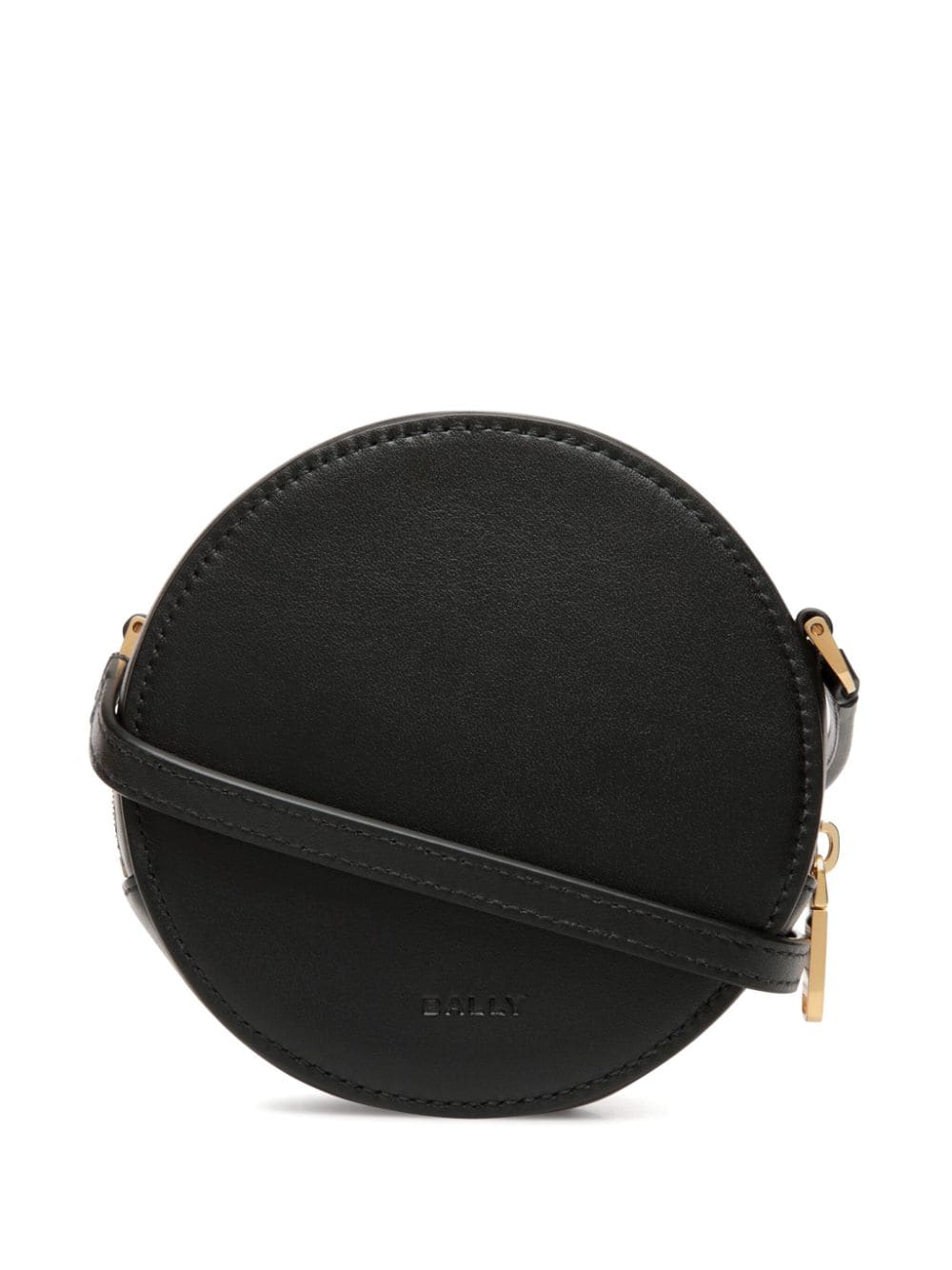 Shop Bally Embellished Cross Body Bag In Black