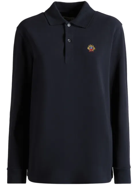 Bally playera tipo polo con logo bordado