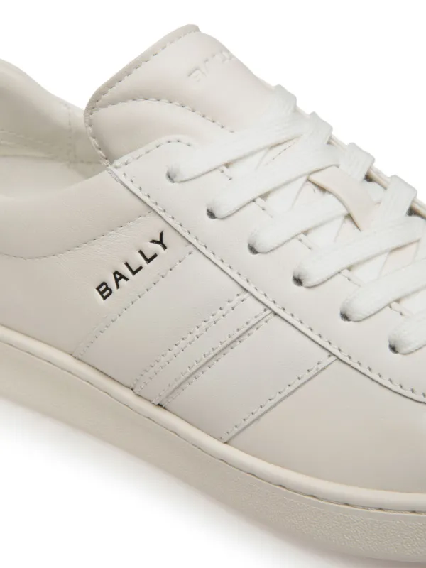 Bally white sneaker best sale