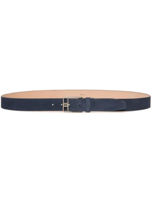 Ceinture en daim Brett à boucle logo - Bally - Modalova
