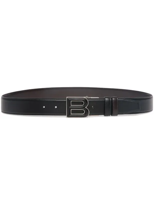 Ceinture en cuir à boucle logo - Bally - Modalova