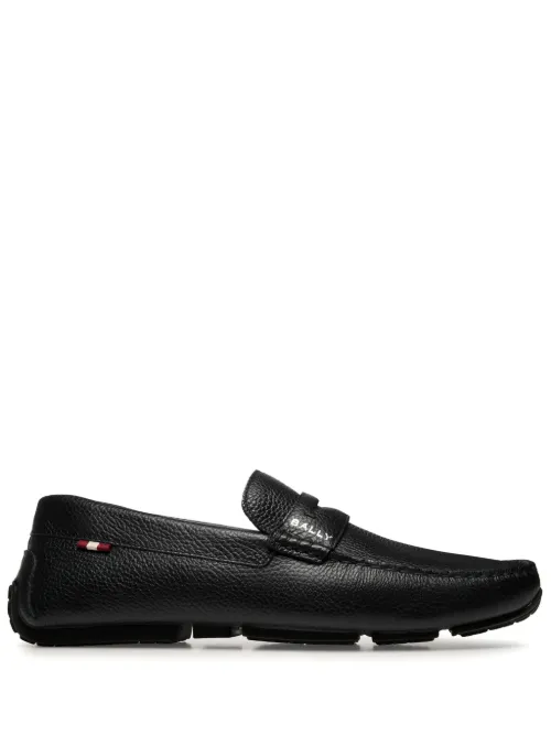 Mocassins Pilot Driver en cuir grainé - Bally - Modalova