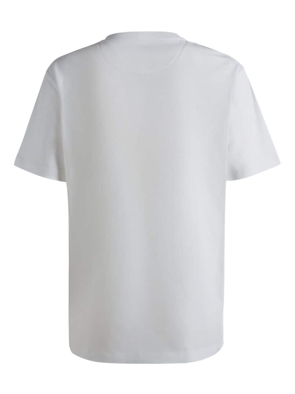 Bally graphic-print crew-neck T-shirt - Wit