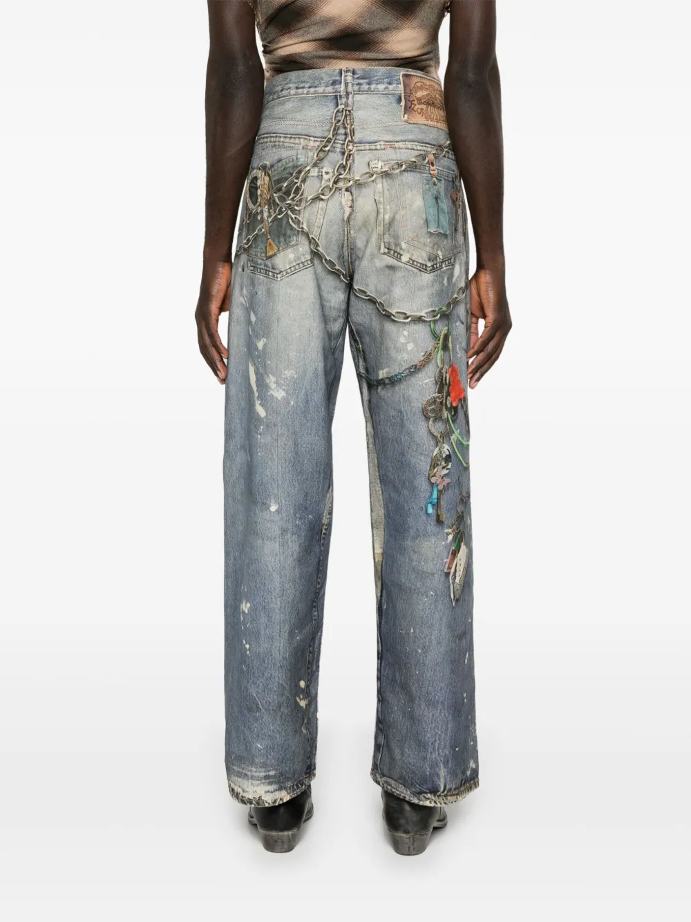 Acne Studios 1981 wide-leg Jeans | Blue | FARFETCH