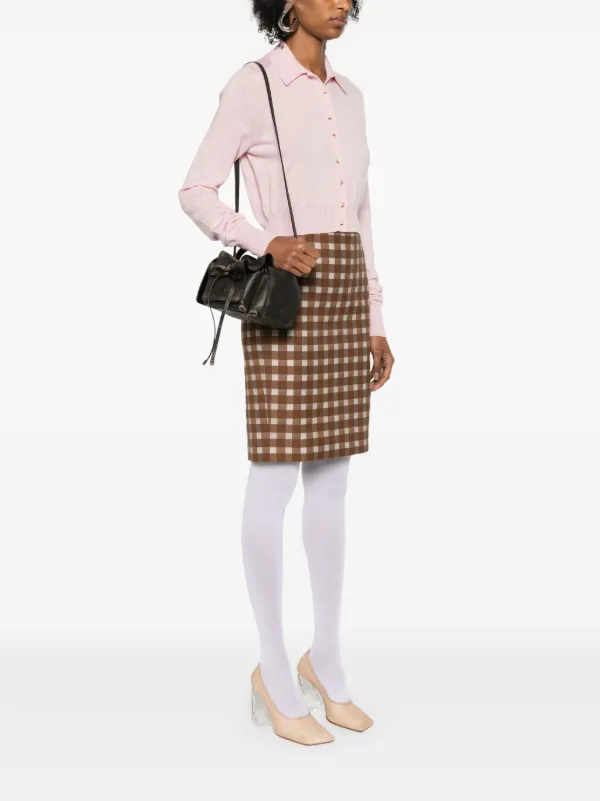 Acne Studios マルチポケット ショルダーバッグ ミニ | ブラウン