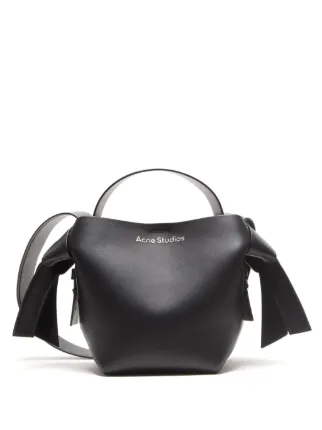 Acne Studios Mini Musubi Shoulder Bag Black FARFETCH