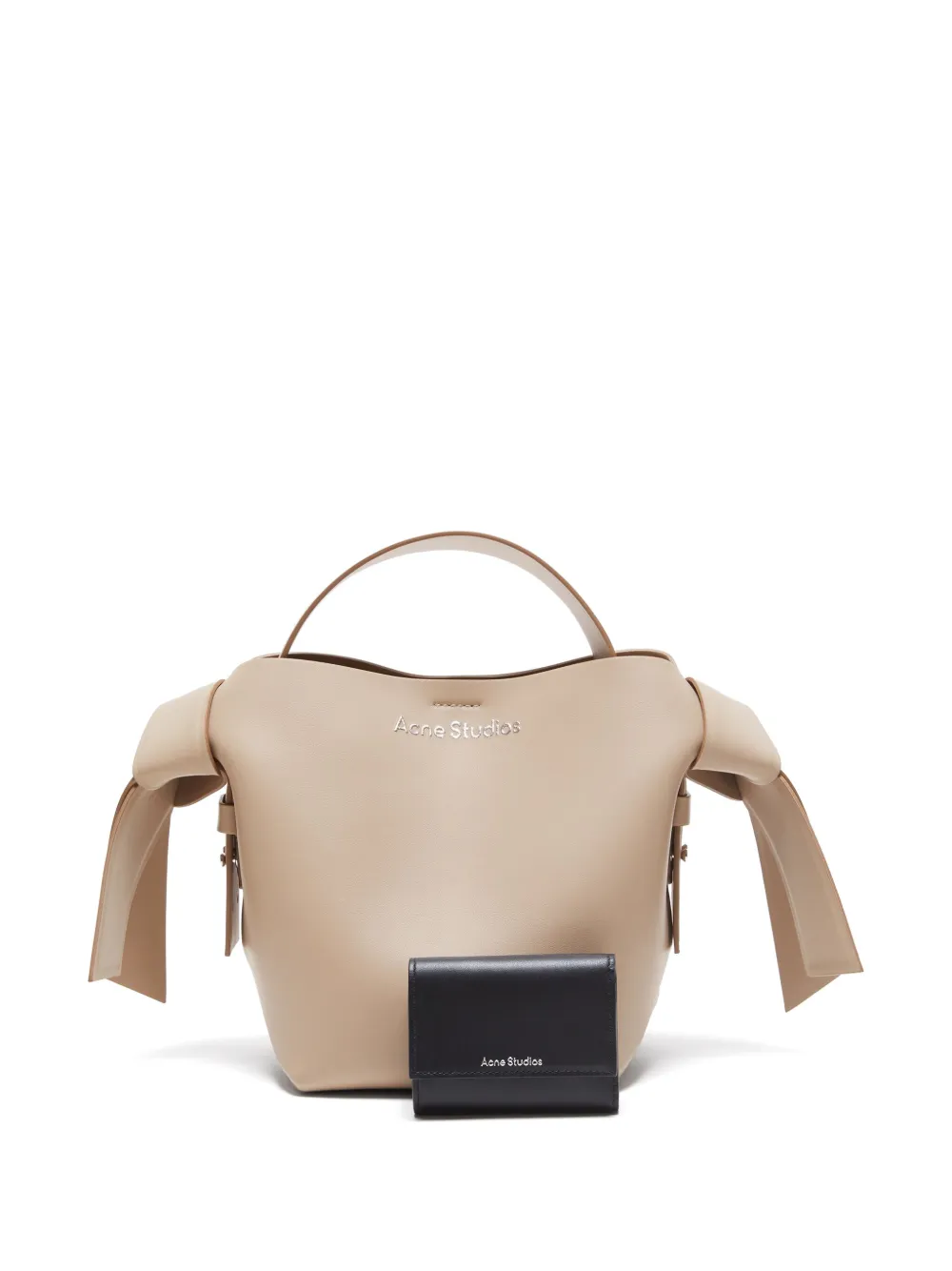 ACNE STUDIOS TRI-FOLD LEATHER WALLET