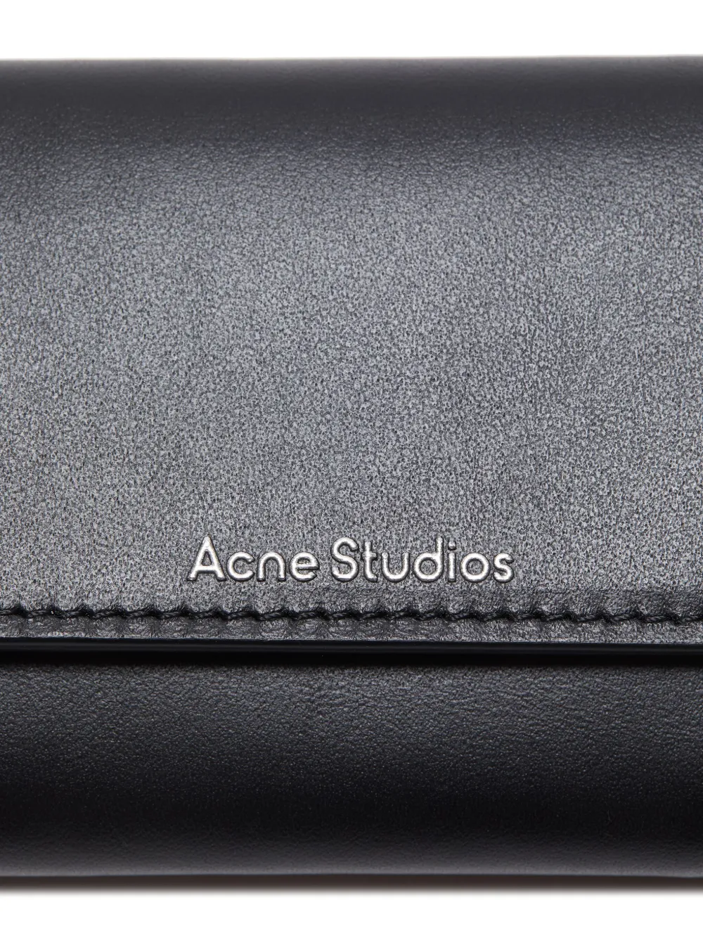 ACNE STUDIOS TRI-FOLD LEATHER WALLET