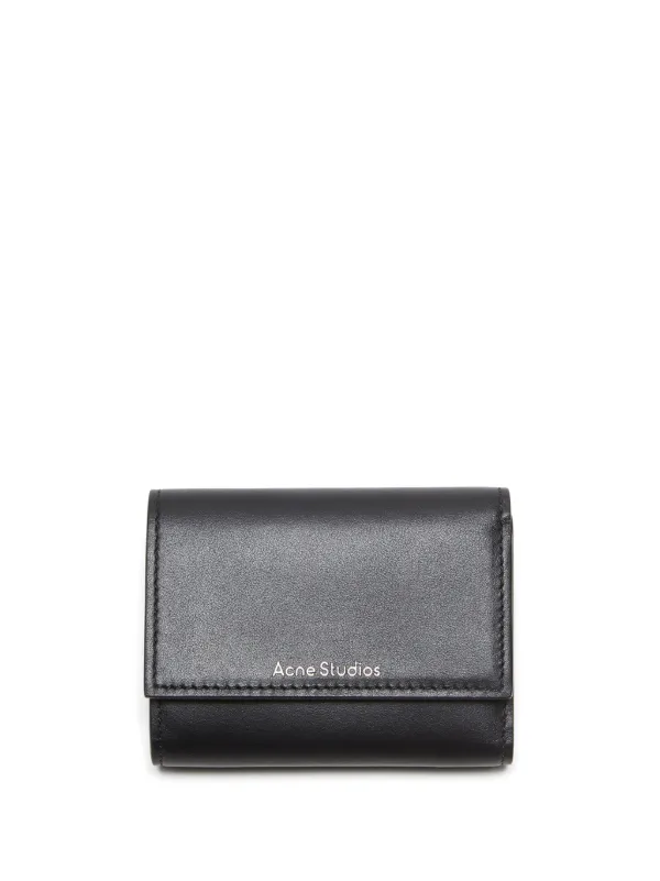Acne Studios 三つ折り財布 | ブラック | FARFETCH JP