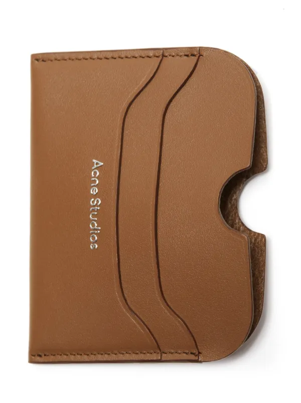 [Acne Studios]ロゴカードケース CG0274 CHOCOLATEBROWN★関税込 Acne Studios カードケース | ブラウン | FARFETCH JP