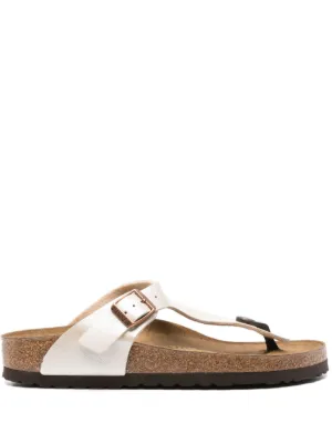 Birkenstock Tênis Tokio De Camurça Com Fivela | Neutro | FARFETCH BR