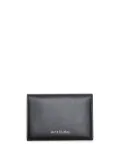Acne Studios leather card holder - Black