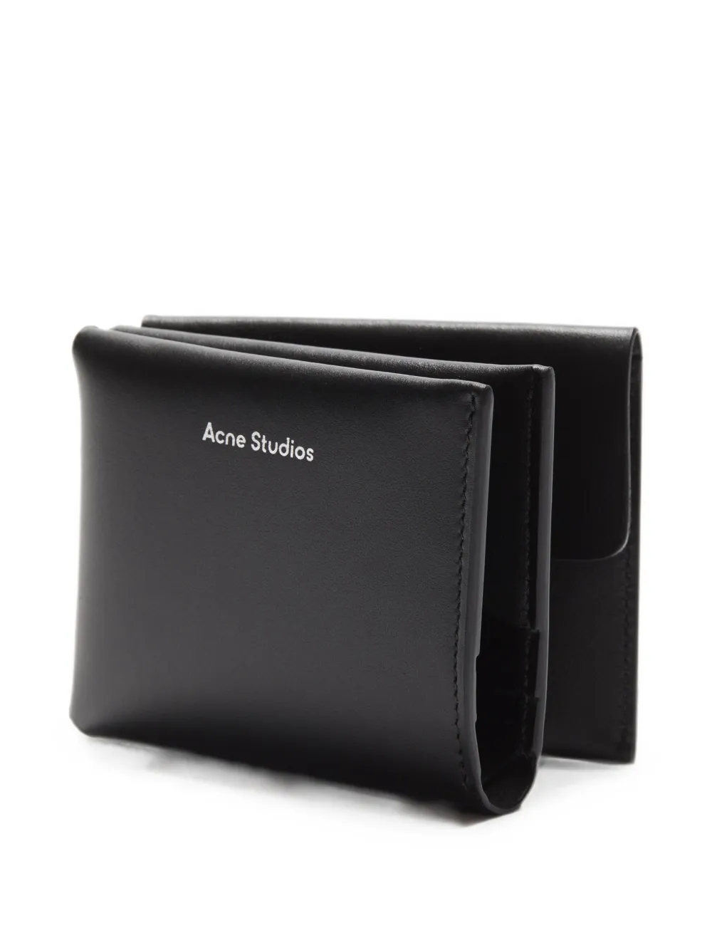Acne Studios Dubbelgevouwen pasjeshouder Zwart