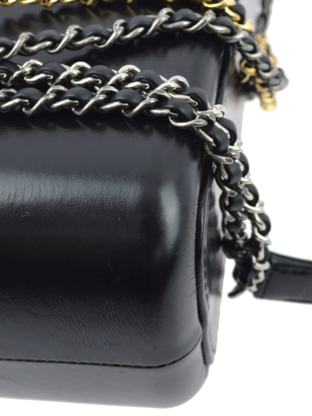 Pre-owned Chanel 2017 Gabrielle Shoulder Bag In Neutrals