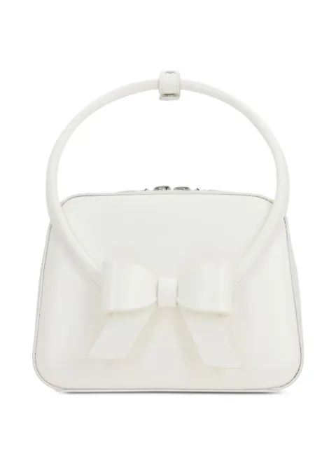 SHUSHU/TONG Stereo bow-appliqué leather bag