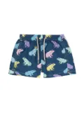MC2 Saint Barth Kids frog-print swim shorts - Blue